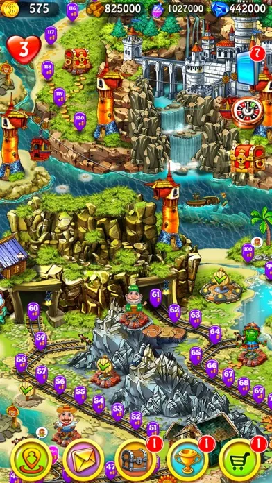 Captures d'écran de Magica! Match 3 Puzzles games